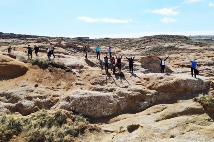 Dünyadaki Mars'ta doğa yürüyüşü