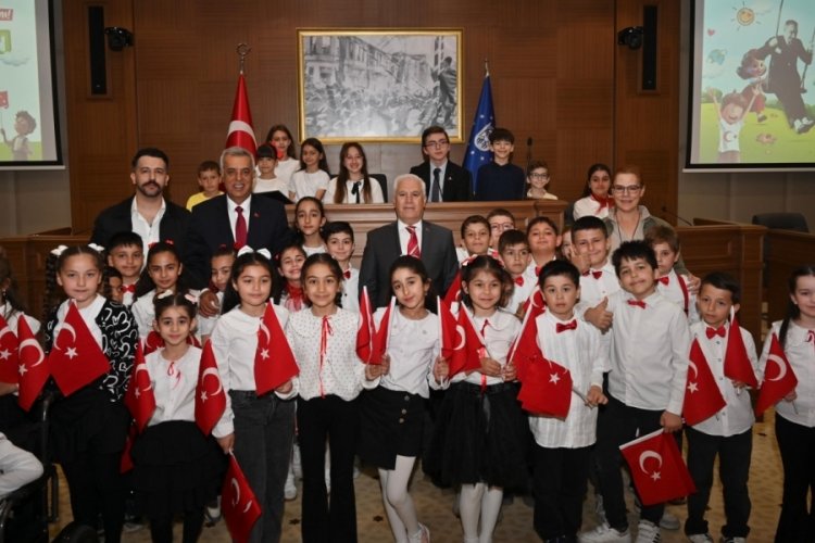 Bursa Büyükşehir Meclisi'nde söz çocukların