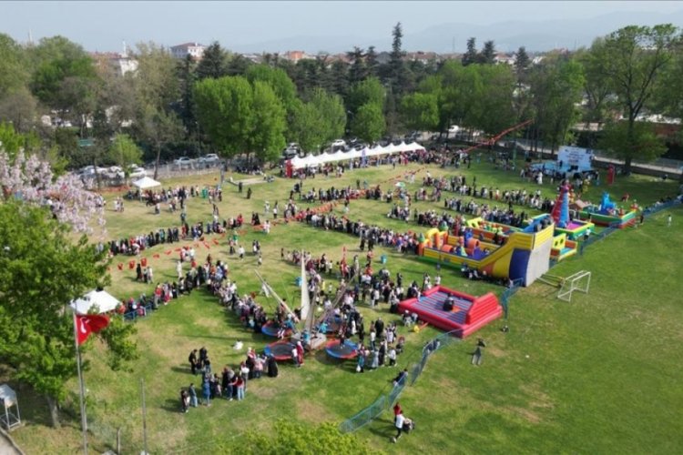 İnegöl'de 23 Nisan bir başka güzel