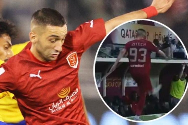 Hakim Ziyech çılgına döndü! 