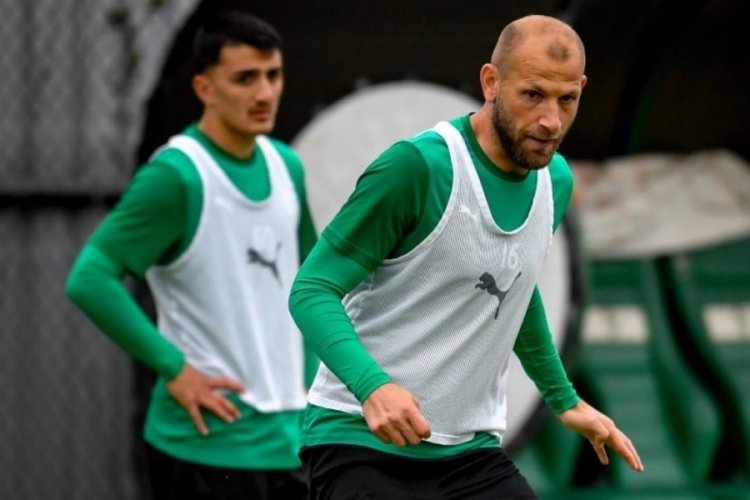 Bursaspor'da Karşıyaka hazırlıkları devam ediyor