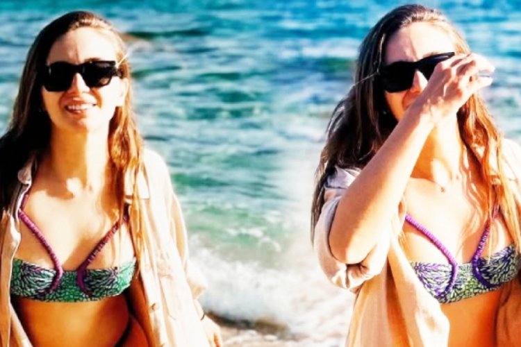 Damla Sönmez, Alanya'da deniz sezonunu açtı