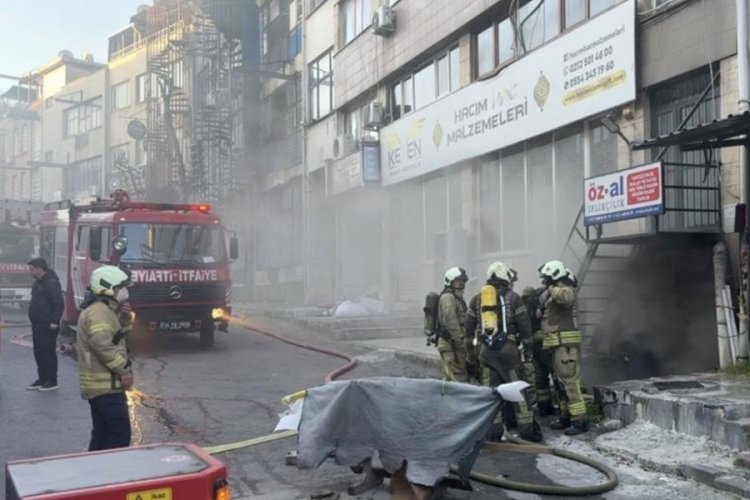 İplikçide korkutan yangın