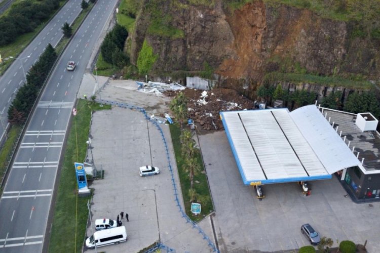 Samsun'da heyelan faciasının yaşandığı akaryakıt istasyonunun müdürü gözaltına alındı