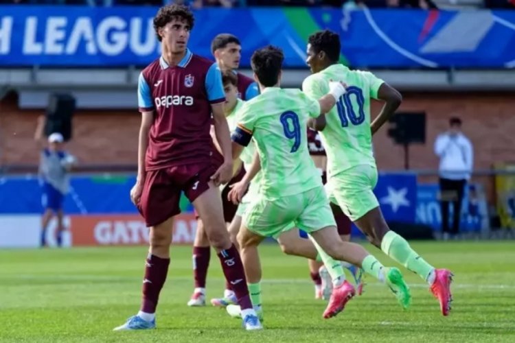 Trabzonspor U19, UEFA Gençlik Ligi'nin finalinde Barcelona U19'a direnemedi