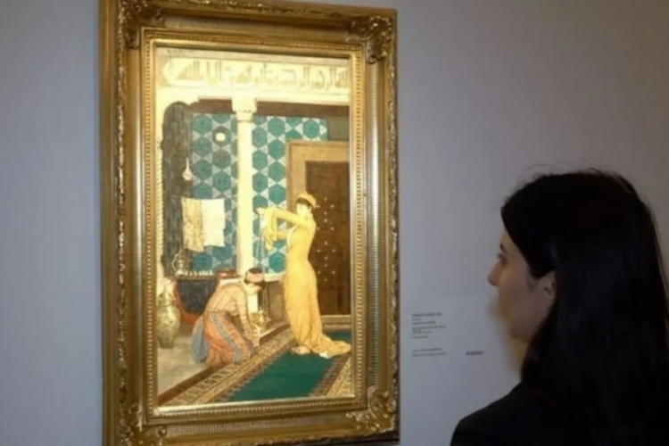Osman Hamdi Bey'in tablosu 52,5 milyon TL'ye açık artırmada satıldı