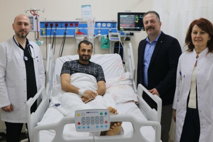 Halı sahada kalbi durdu, 12 gün sonra hastanede uyandı