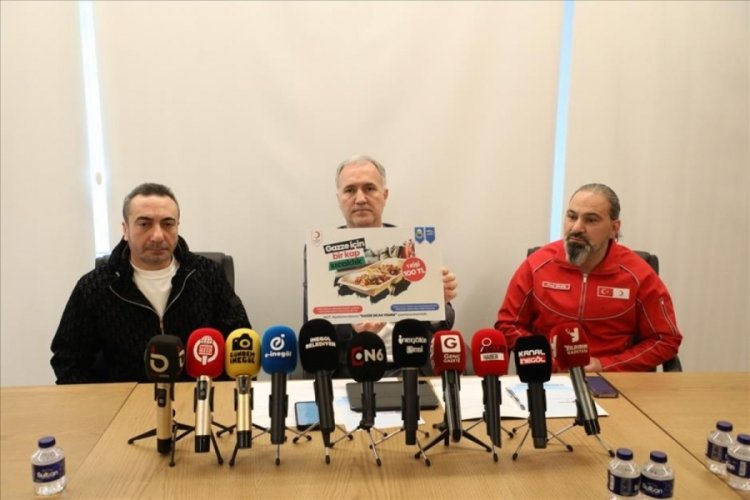 İnegöl Belediyesi'nden Gazze için sıcak yemek kampanyası