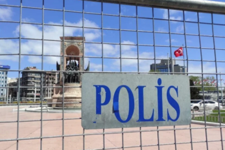 Taksim Meydanı'nda 1 Mayıs önlemi