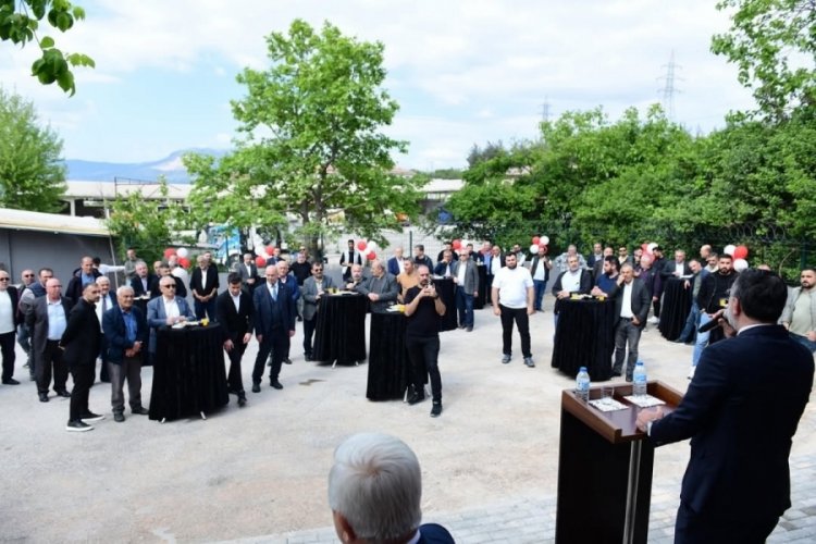 Bursa'da Kestel Minibüs Kooperatifi yeni yüzüyle hizmete açıldı