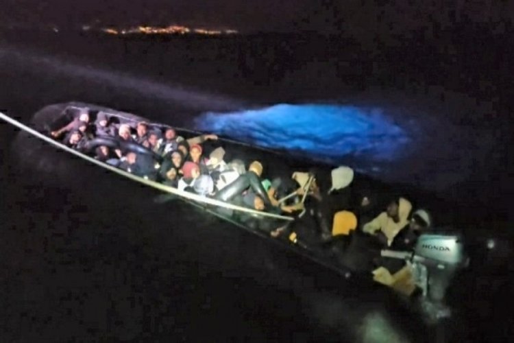 Aydın'da 40 düzensiz göçmen kurtarıldı