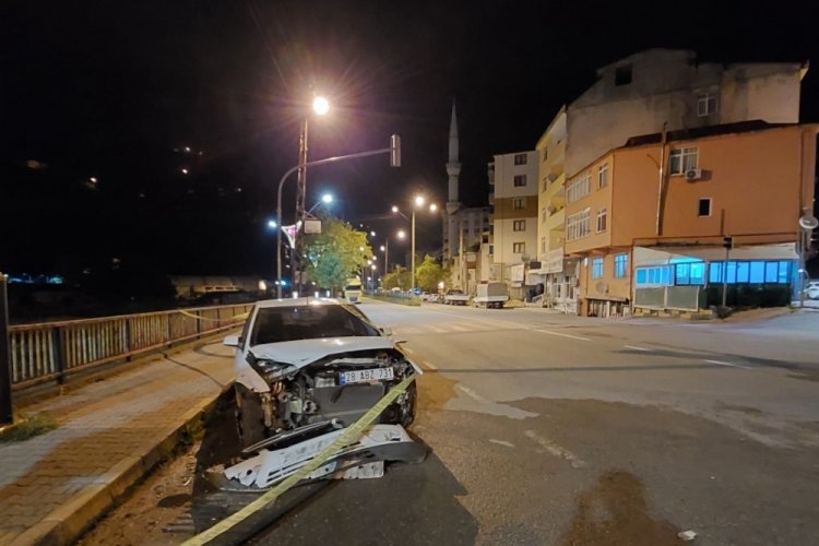 Giresun'da trafik kazası: 2 ölü, 3 yaralı