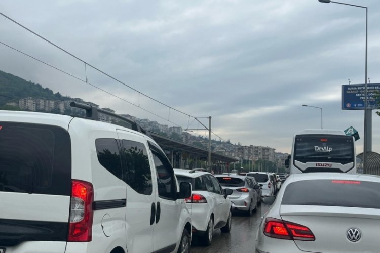 Bursa trafiği yine bildiğiniz gibi!