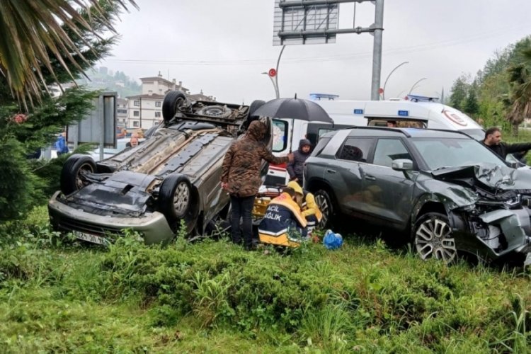 Rize'de trafik kazası: 1 ölü