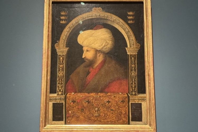 Fatih Sultan Mehmet'i tasvir eden portre ve madalyonlar Londra'da sergileniyor