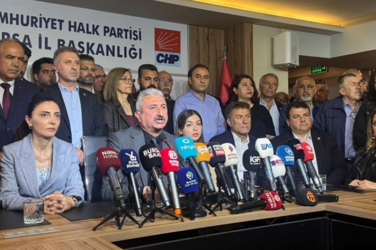 Bursa CHP vekillerinden açıklama: Şiddeti kınıyoruz!
