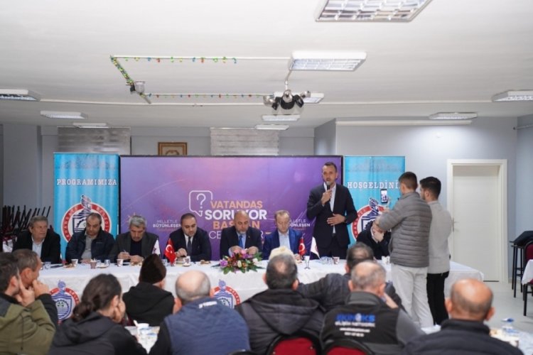 Bekir Aydın ve Gökhan Ulusu, BAL-GÖÇ derneğinde vatandaşlar ile bir araya geldi!