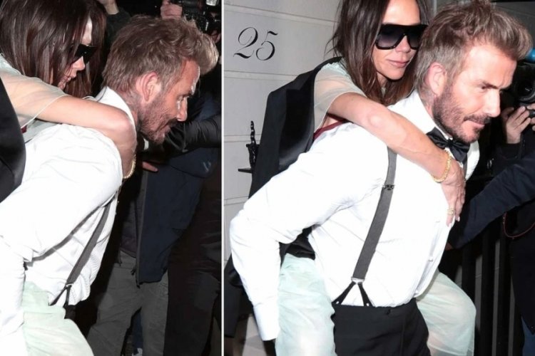 Beckham'ın doğum günü komşuları rahatsız etti