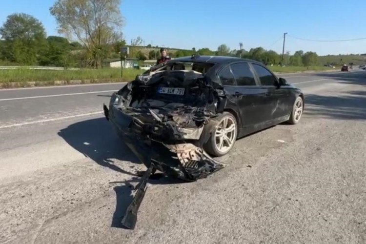 Devrilen tankerde sıkışan sürücü hayatını kaybetti