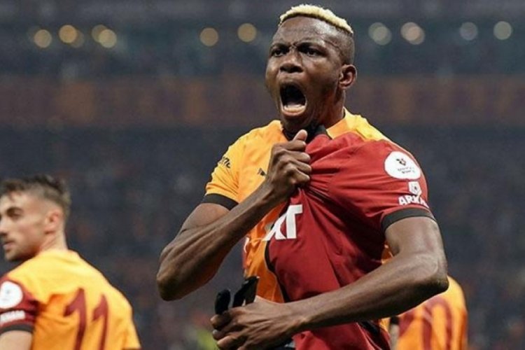 Galatasaray'da Osimhen heyecanı