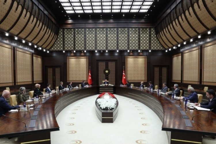 Cumhurbaşkanı Erdoğan, Cumhurbaşkanlığı Politika Kurullarının başkanvekillerini kabul etti