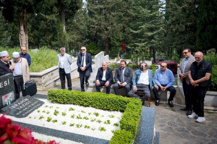 Şampiyon başkan İbrahim Yazıcı mezarı başında anıldı!