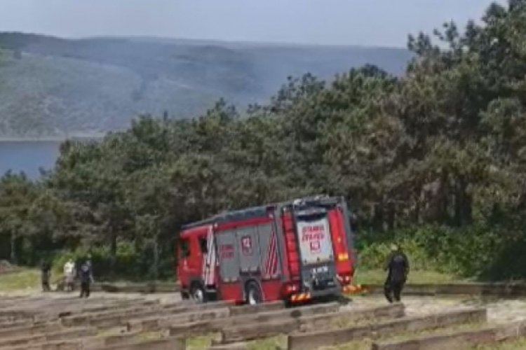 Kent Ormanı'nda yangın