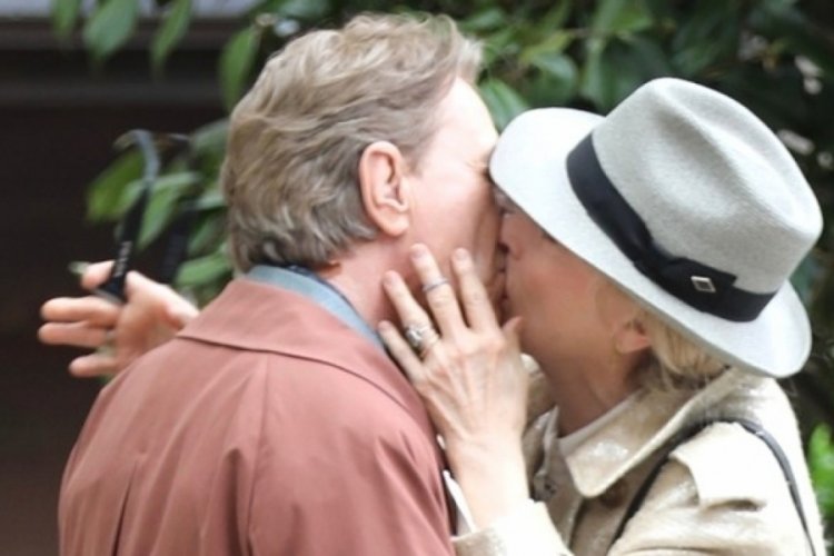 Meryl Streep ve Martin Short öpüşme sahnesi çekti