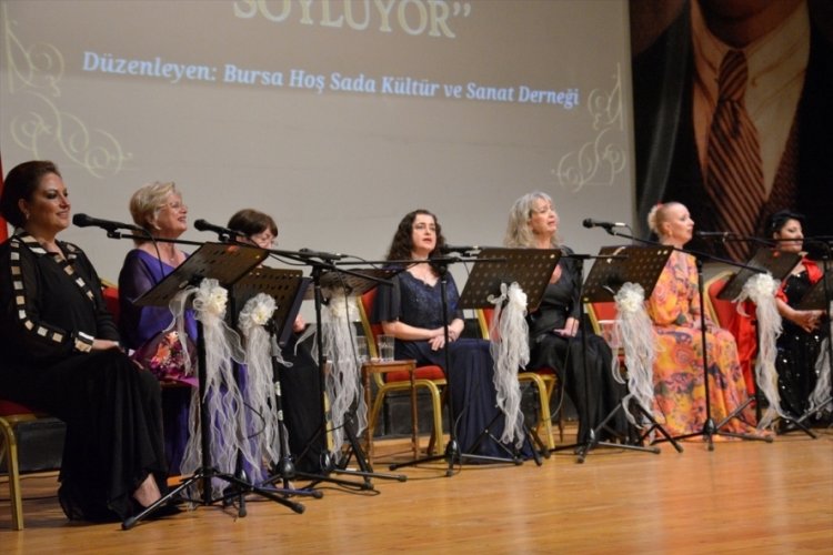 Bursa'da kadın şefler konser verdi