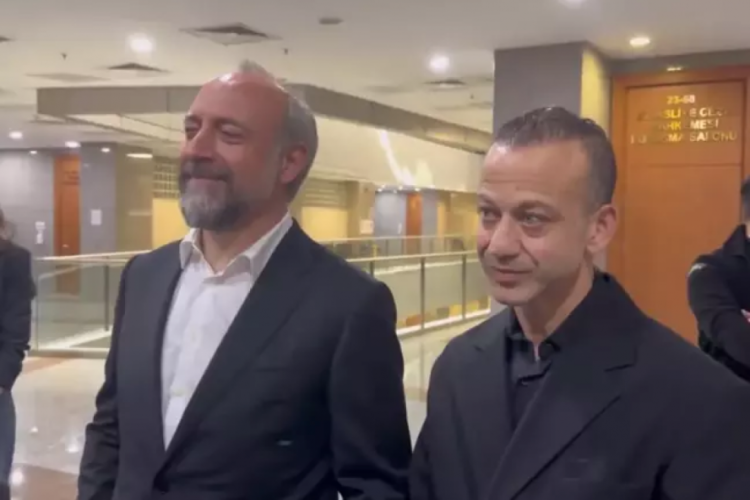 Halit Ergenç ve Rıza Kocaoğlu 'yalan tanıklık' iddiasıyla ilk kez hakim karşısında