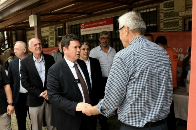 Başkan Erkan Aydın Güneştepe sakinleriyle bir araya geldi
