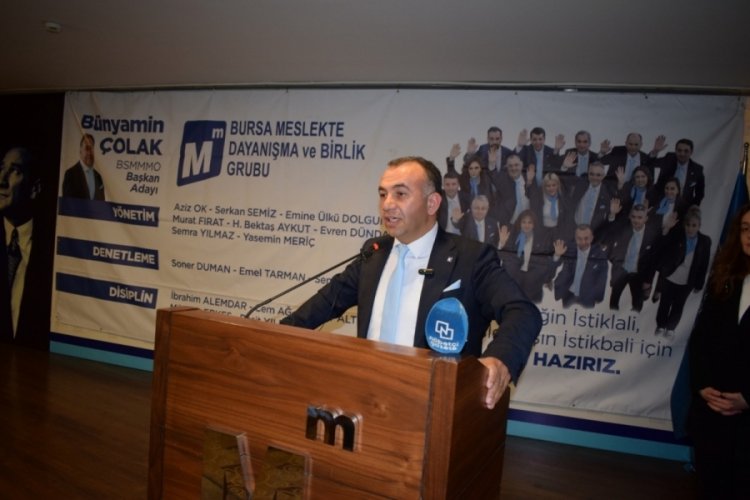 Bünyamin Çolak projeleri ile birlikte ekibini tanıttı