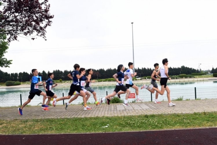 Genç sporcuların duatlon heyecanı
