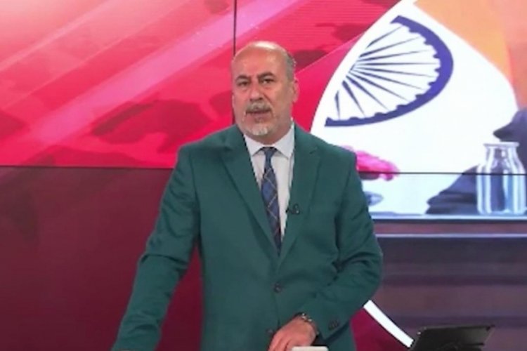Türk sunucudan Hint generaline sert çıkış!