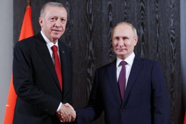 Cumhurbaşkanı Erdoğan Putin ile görüştü
