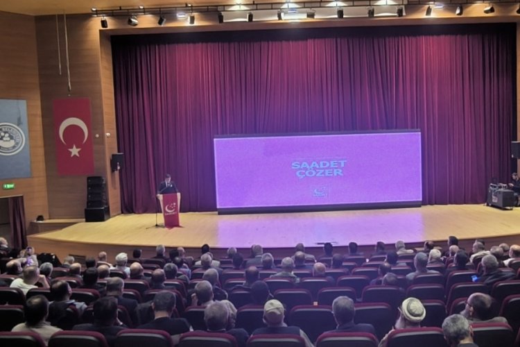 Saadet Partisi Bursa eğitim aldı