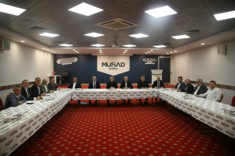 Saadet Partisi Bursa'dan MÜSİAD'a ziyaret