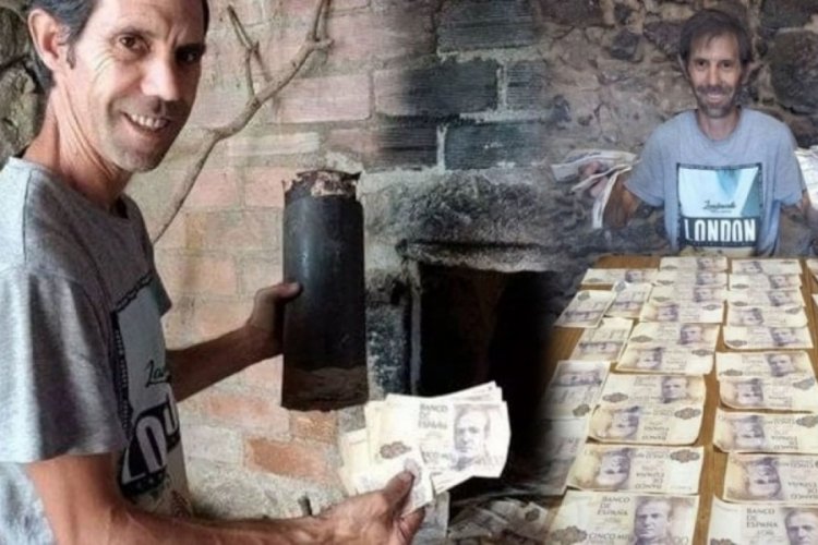 Evini tadilat yaparken duvarların içinde gizlenmiş şey şoke etti!