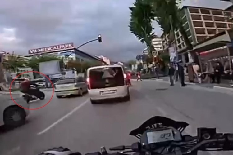 Bursa'nın kalbinde akılalmaz görüntüler! Canları hiçe saydılar!