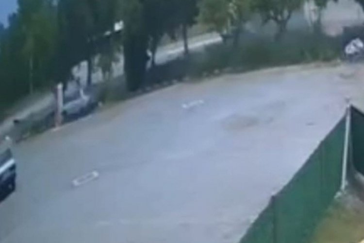 Çanakkale'de 8 kişinin hayatını kaybettiği feci kaza anı kamerada