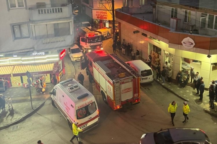 Bursa'da korkutan ev yangını!