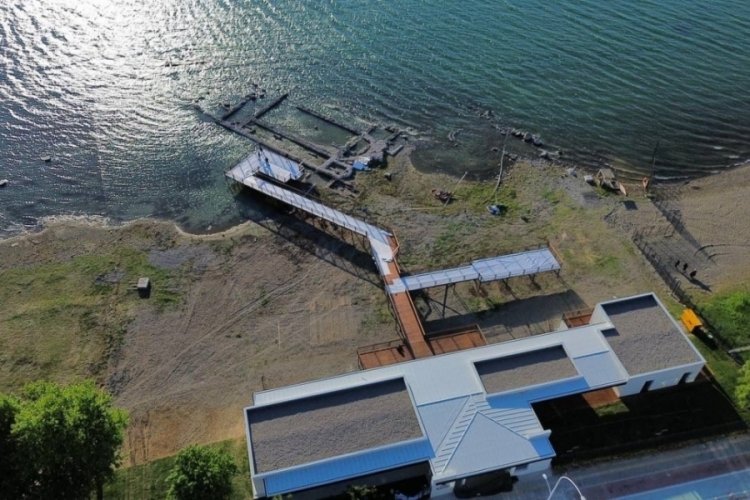 İznik'teki tarihi Bazilika havadan görüntülendi