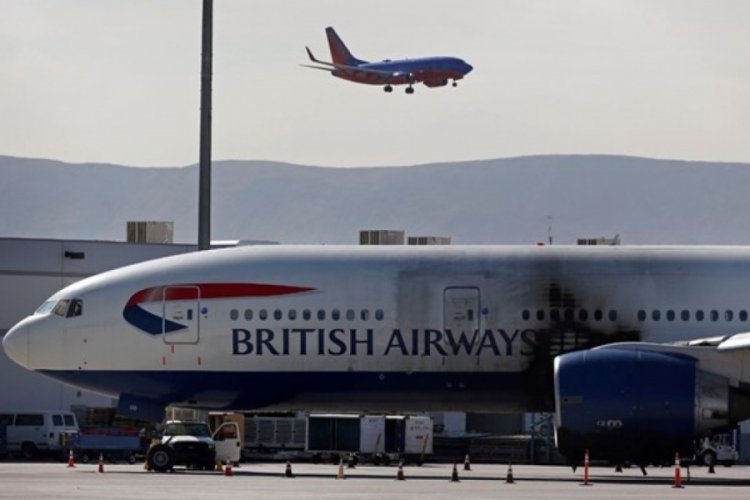 Pilot sağı solu karıştırınca uçağı alev aldı!