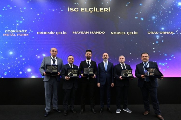 Maysan Mando'ya "İSG Elçileri" ödülü