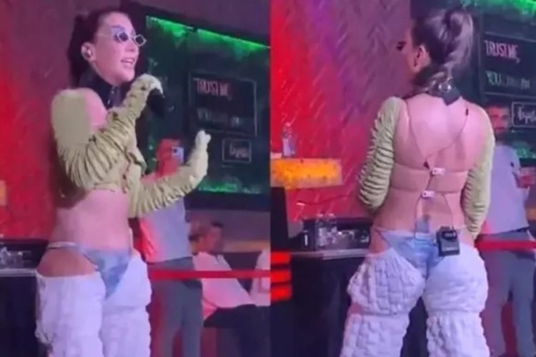 Hande Yener'in sahne tarzı gündemde