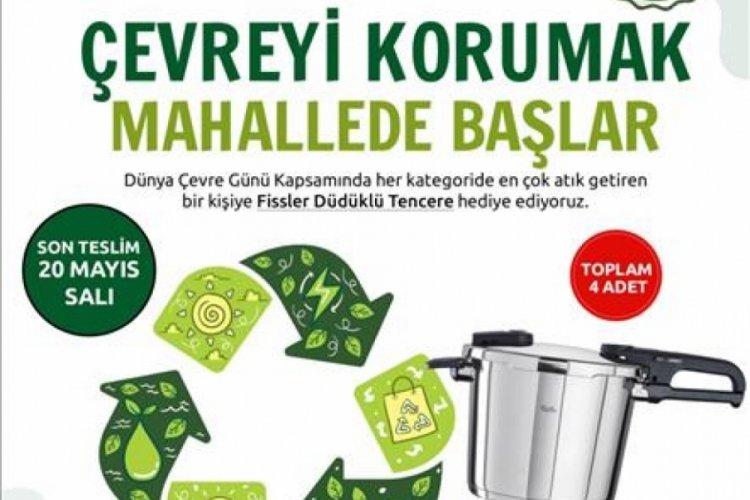 Dünya Çevre Günü'ne Bursa'dan özel kampanya
