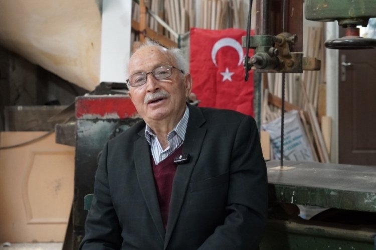 Bursa'da 64 yıldır aralıksız o mesleği sürdürüyor!