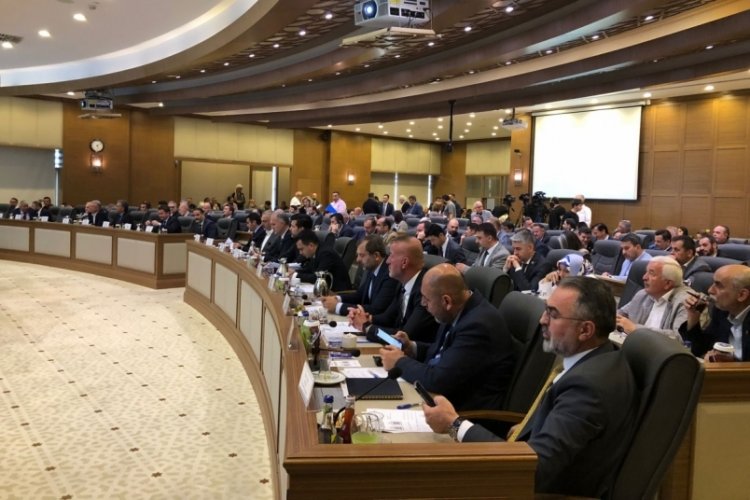 Bursa Büyükşehir Belediyesi'nde mayıs ayı birinci toplantısı!