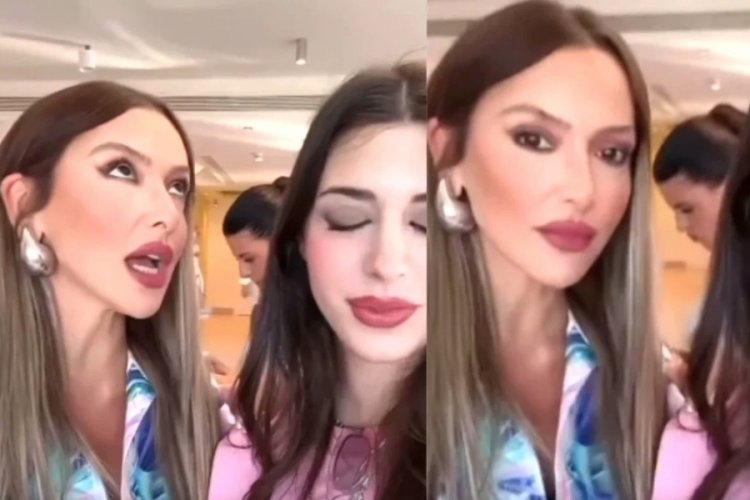 Şarkıcı Hadise, Derin Talu'yu taklit etti!
