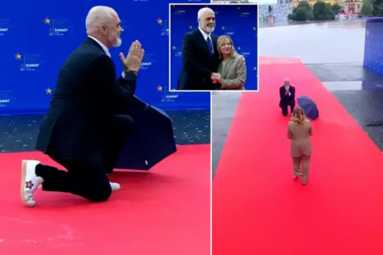 2 metrelik başbakana diz çöktüren Meloni'den olay sözler!